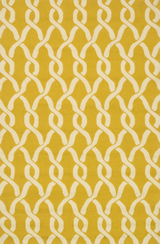 Loloi Venice Beach VB-08 Goldenrod / Ivory Area Rug main image