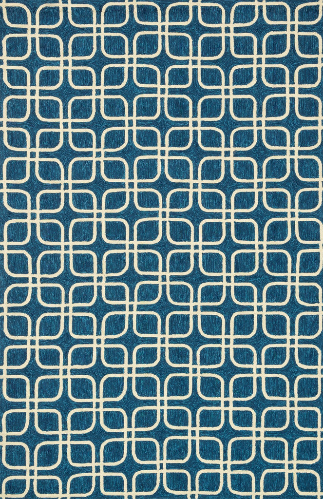 Loloi Venice Beach VB-11 Blue / Ivory Area Rug main image
