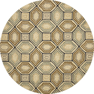 Loloi Venice Beach VB-25 Camel/Navy Area Rug 