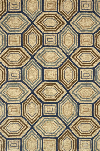 Loloi Venice Beach VB-25 Camel/Navy Area Rug main image