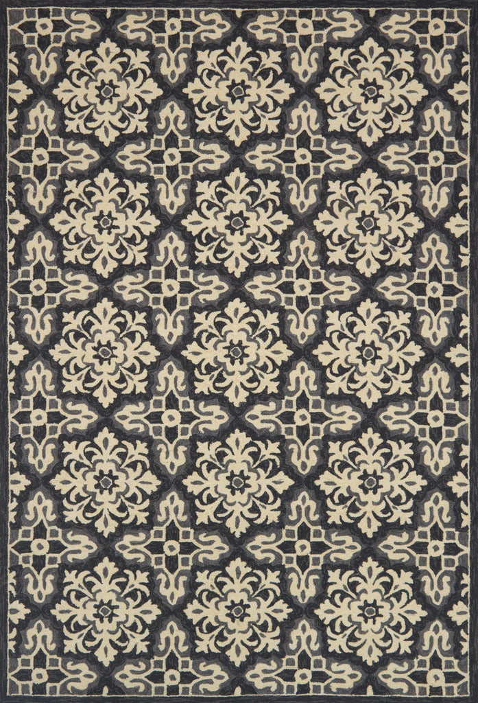 Loloi Venice Beach VB-28 Ivory/Grey Area Rug main image