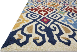 Loloi Venice Beach VB-29 Ivory/Multi Area Rug Detail Shot Feature