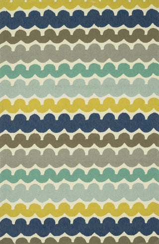 Loloi Ventura HVT05 Multi Stripe Area Rug main image