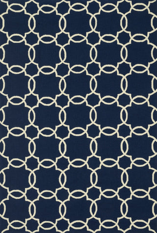 Loloi Ventura HVT08 Navy / Ivory Area Rug main image