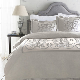 Surya Versaille VER-6005 Neutral Bedding Twin Duvet