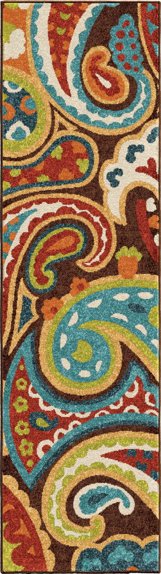 Orian Rugs Veranda Paisley Multi Area Rug 
