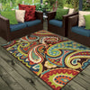 Orian Rugs Veranda Paisley Multi Area Rug Lifestyle Image Feature