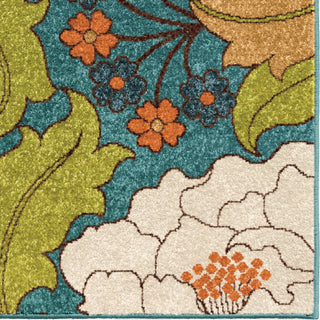 Orian Rugs Veranda Tillis Gemstone Area Rug Close up