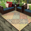 Orian Rugs Veranda Whitten Multi Area Rug Lifestyle Image Feature