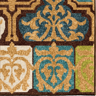 Orian Rugs Veranda Yandell Multi Area Rug Close up
