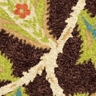 Orian Rugs Veranda Ethridge Brown Area Rug 