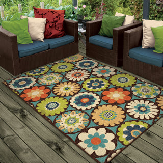 Orian Rugs Veranda Visage Gemstone Area Rug Lifestyle Image Feature