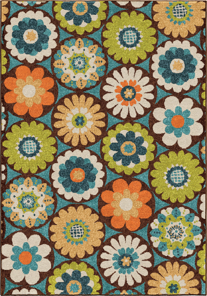 Orian Rugs Veranda Visage Gemstone Area Rug main image