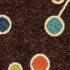 Orian Rugs Veranda Retro Fit Brown Area Rug 