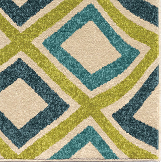 Orian Rugs Veranda Broad Street Kiwi Area Rug Close up