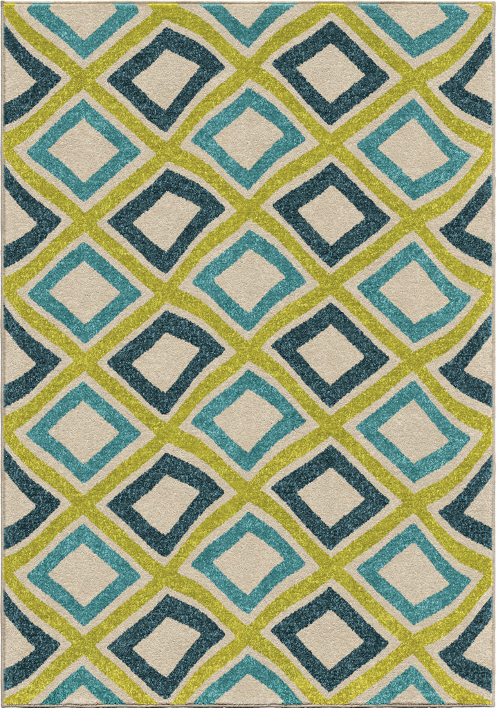 Orian Rugs Veranda Broad Street Kiwi Area Rug main image