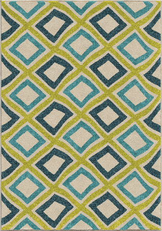 Orian Rugs Veranda Broad Street Kiwi Area Rug main image