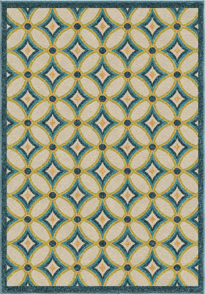 Orian Rugs Veranda Tezza Admiral Blue Area Rug main image