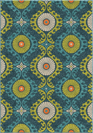 Orian Rugs Veranda Kokand Azo Blue Area Rug main image