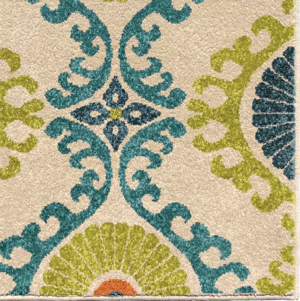 Orian Rugs Veranda Kokand Kiwi Area Rug main image