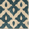 Orian Rugs Veranda Tribal Trellis Admiral Blue Area Rug Close up