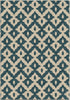 Orian Rugs Veranda Tribal Trellis Admiral Blue Area Rug main image