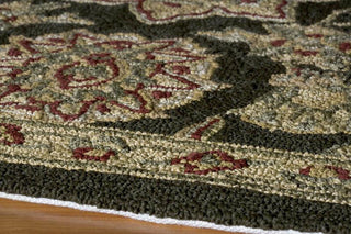 Momeni Veranda VR-02 Olive Green Area Rug Corner Shot