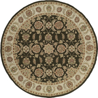 Momeni Veranda VR-02 Olive Green Area Rug Closeup