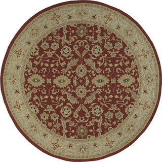 Momeni Veranda VR-03 Burgundy Area Rug Closeup