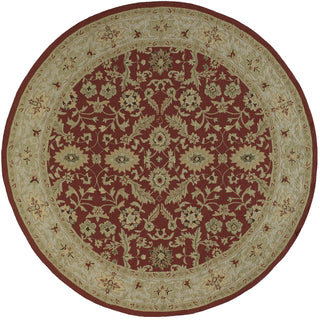 Momeni Veranda VR-03 Burgundy Area Rug Close up