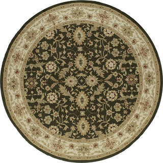 Momeni Veranda VR-03 Moss Green Area Rug Detail Shot