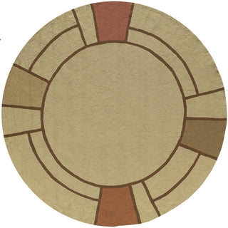 Momeni Veranda VR-07 Beige Area Rug Close up