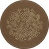 Momeni Veranda VR-09 Brown Area Rug Closeup