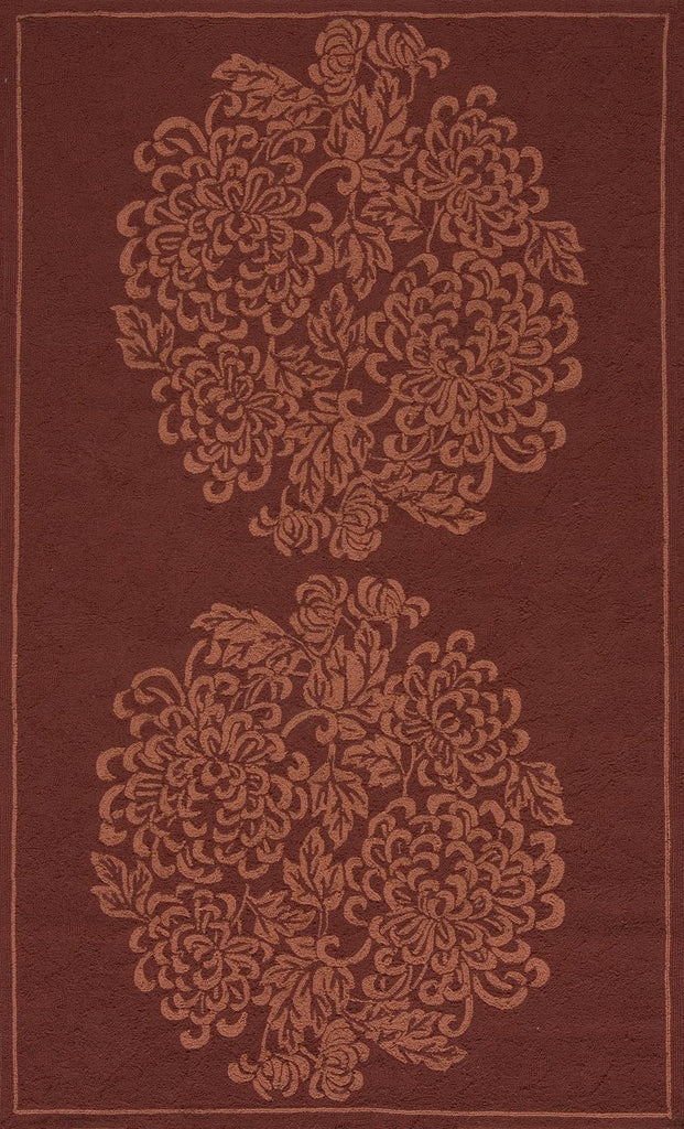 Momeni Veranda VR-09 Wine Area Rug main image