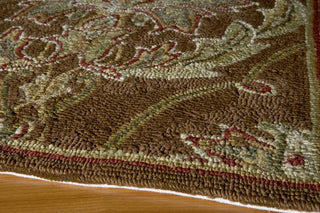 Momeni Veranda VR-15 Brown Area Rug Corner Shot