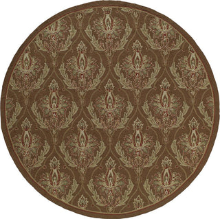 Momeni Veranda VR-15 Brown Area Rug Detail Shot