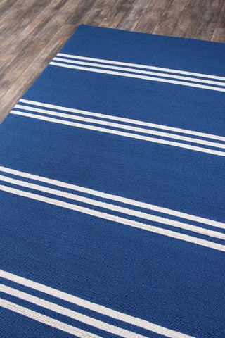 Momeni Veranda VR-16 Maritime Blue Area Rug Corner Shot