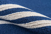 Momeni Veranda VR-16 Maritime Blue Area Rug Detail Shot