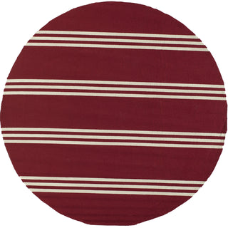 Momeni Veranda VR-16 Red Area Rug Close up