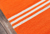 Momeni Veranda VR-16 Tangerine Area Rug Closeup
