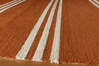 Momeni Veranda VR-16 Tangerine Area Rug Closeup