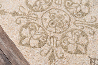 Momeni Veranda VR-19 Beige Area Rug Closeup