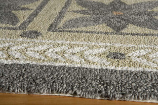 Momeni Veranda VR-20 Steel Grey Area Rug Corner Shot