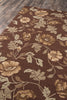 Momeni Veranda VR-24 Brown Area Rug Corner Shot