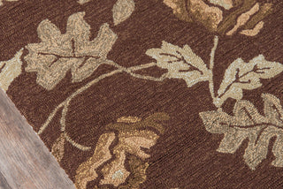 Momeni Veranda VR-24 Brown Area Rug Closeup