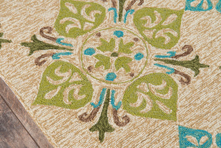 Momeni Veranda VR-29 Beige Area Rug Closeup