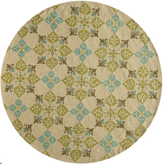 Momeni Veranda VR-29 Beige Area Rug Close up