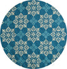 Momeni Veranda VR-29 Blue Area Rug Runner