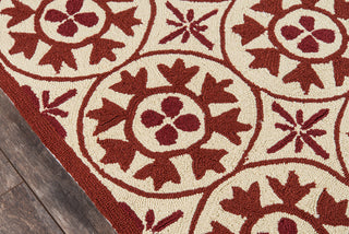 Momeni Veranda VR-30 Red Area Rug Closeup