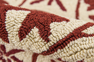 Momeni Veranda VR-30 Red Area Rug Detail Shot